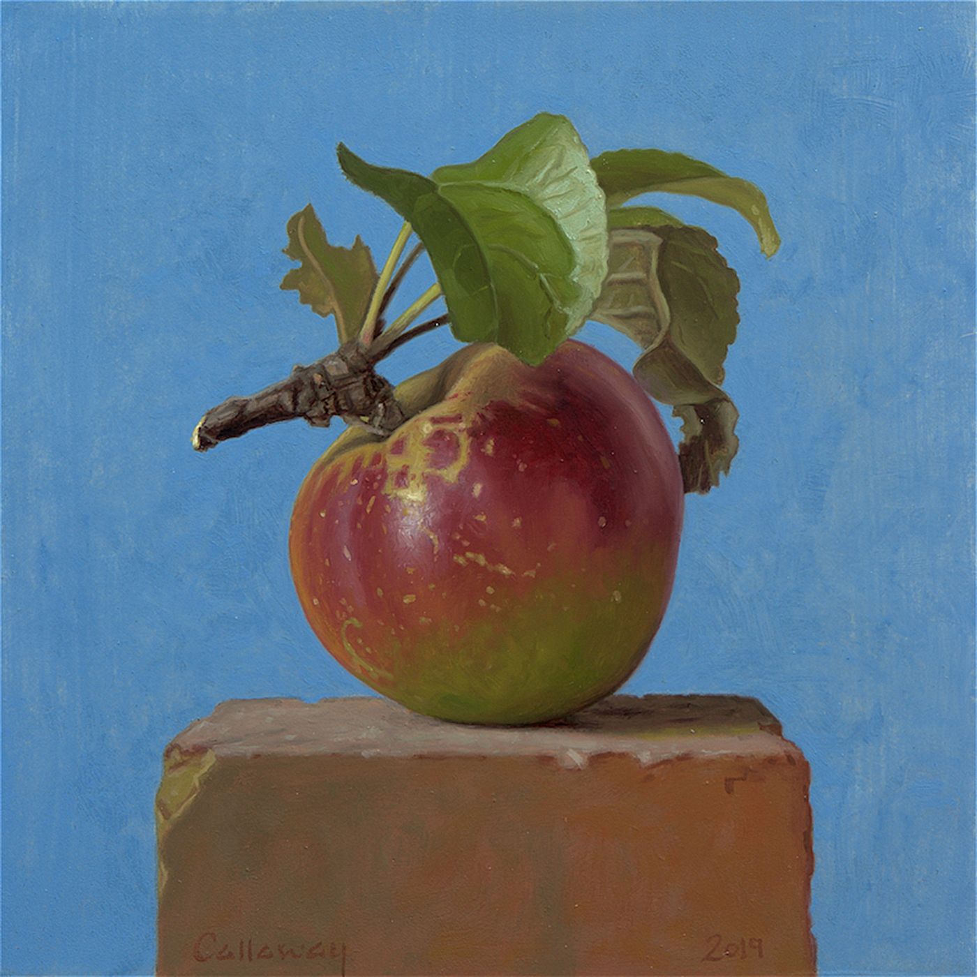 Apple on a Brick 6  by Alex  Callaway